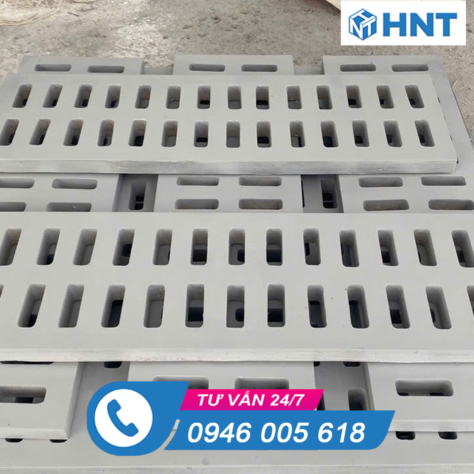 Song Chắn Rác Composit 2 Rãnh
