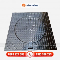 Nắp Hố Ga Gang Khung Dương Nắp Tròn