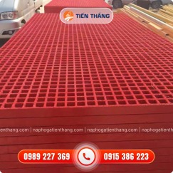 Tấm sàn FRP Đỏ