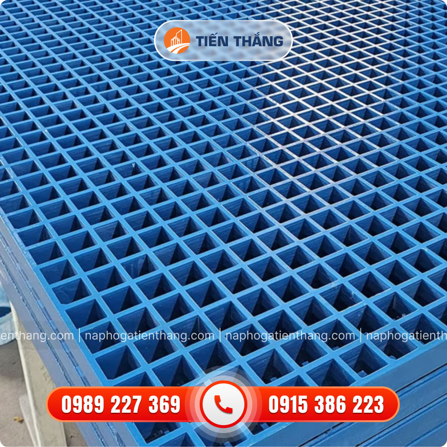 Tấm sàn FRP Màu Xanh Da Trời