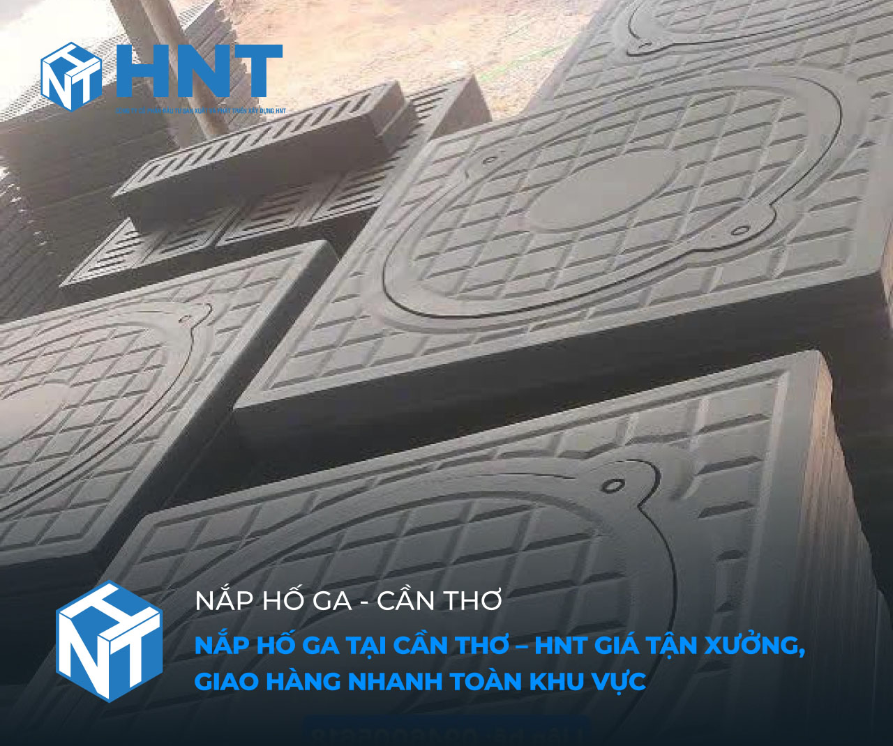 Nắp hố ga tại Cần Thơ